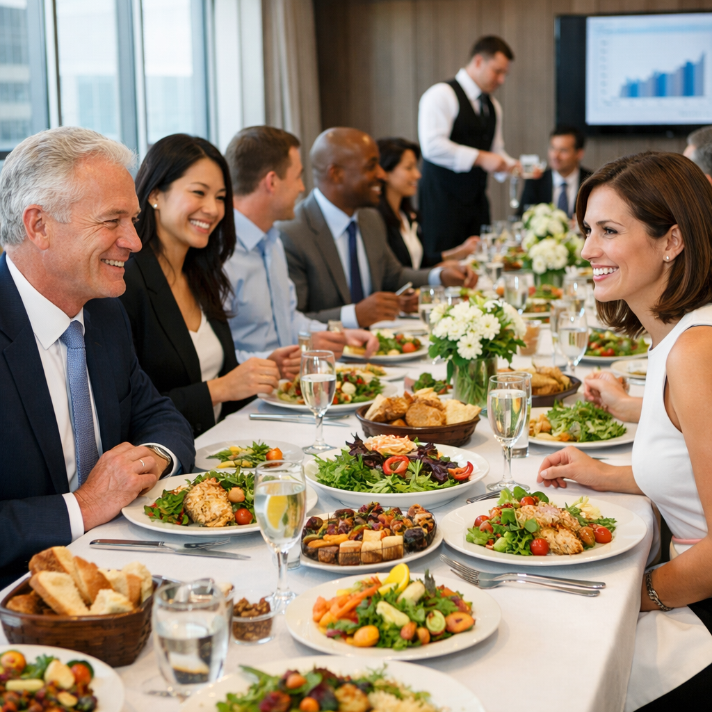 almuerzo corporativo